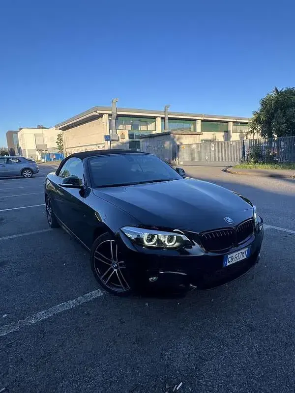 Usata BMW 218 M Sport 150 CV (110 kW) 2020 Nero Cabrio