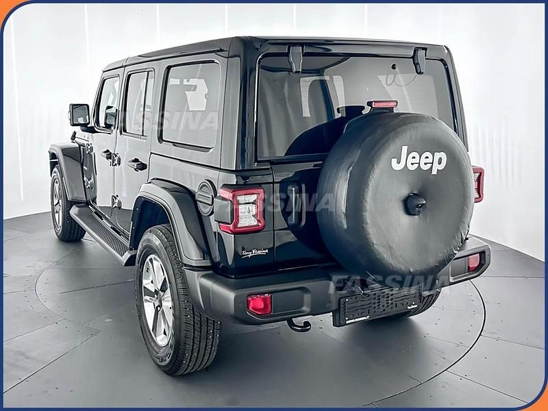Usata Jeep Wrangler Sahara 272 CV (200 kW) 2021 Nero SUV