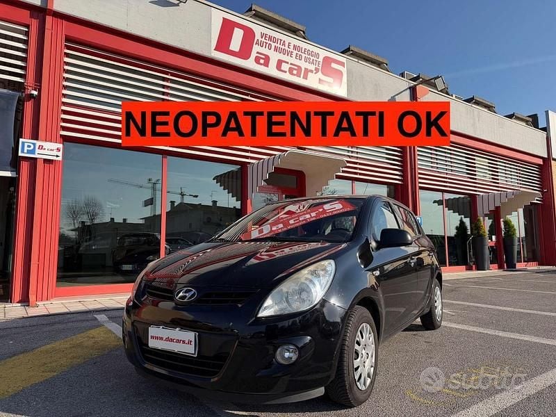 Usata Hyundai i20 Classic 78 CV (57 kW) 2009 Nero Utilitaria