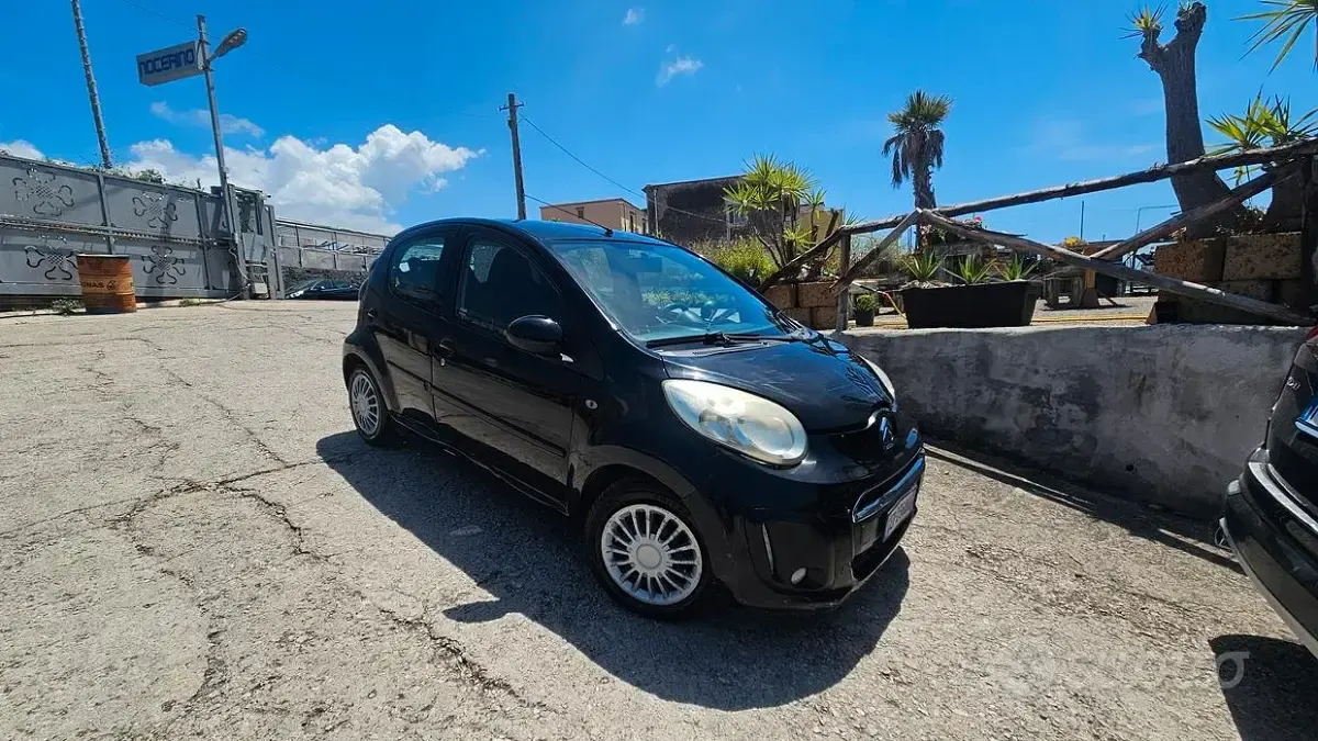 Usata Citroën C1 68 CV (50 kW) 2012 Nero Utilitaria