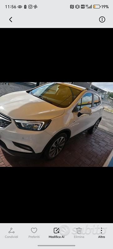 Usata Opel Mokka 140 CV (102 kW) 2019 Bianco SUV