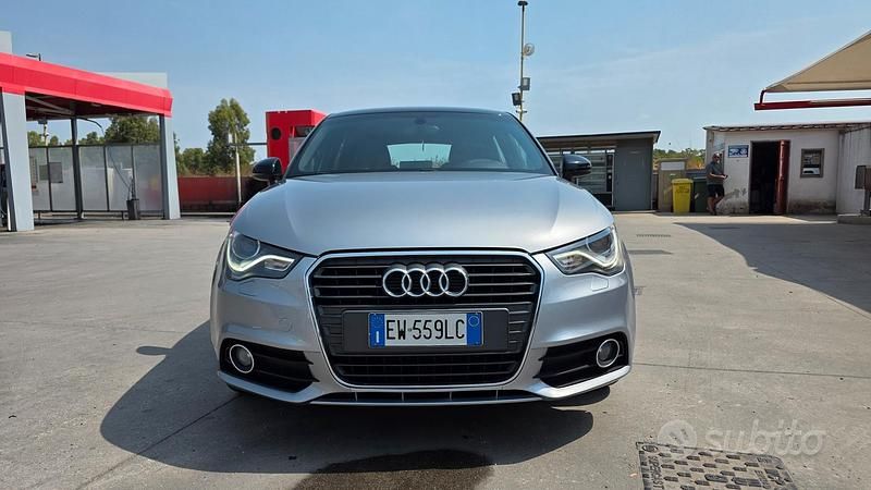 Usata Audi A1 Sportback S-Line 140 CV (102 kW) 2014 Grigio Utilitaria