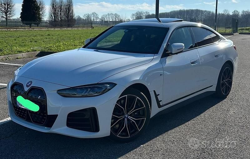 Usata BMW i4 M Sport 250 kW (340 CV) 2023 Bianco Berlina