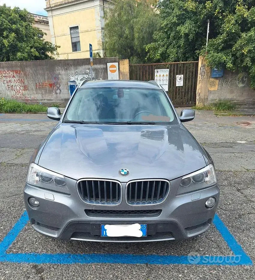 Usata BMW X3 184 CV (135 kW) 2012 Grigio SUV