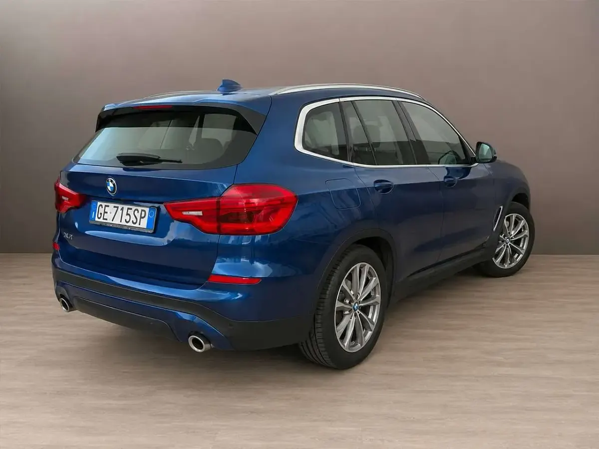 Usata BMW X3 Advantage 190 CV (139 kW) 2021 Blu/azzurro SUV