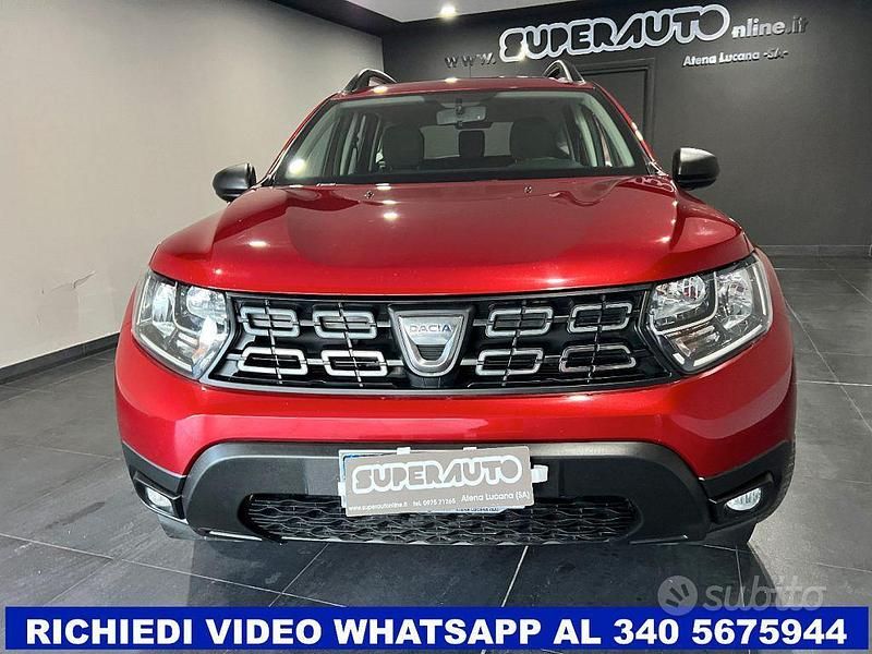Usata Dacia Duster Comfort 115 CV (84 kW) 2022 Rosso SUV