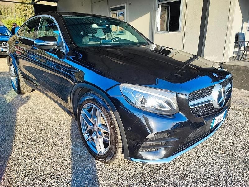 Usata Mercedes GLC220 Executive 170 CV (125 kW) 2016 Nero Coupé