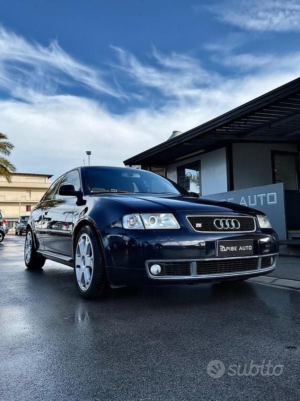 Usata Audi A3 S-Line 209 CV (153 kW) 1999 Blu Utilitaria