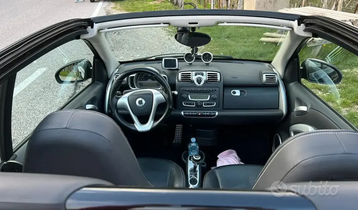Usata Smart ForTwo Cabrio Brabus 102 CV (75 kW) 2008 Nero Cabrio