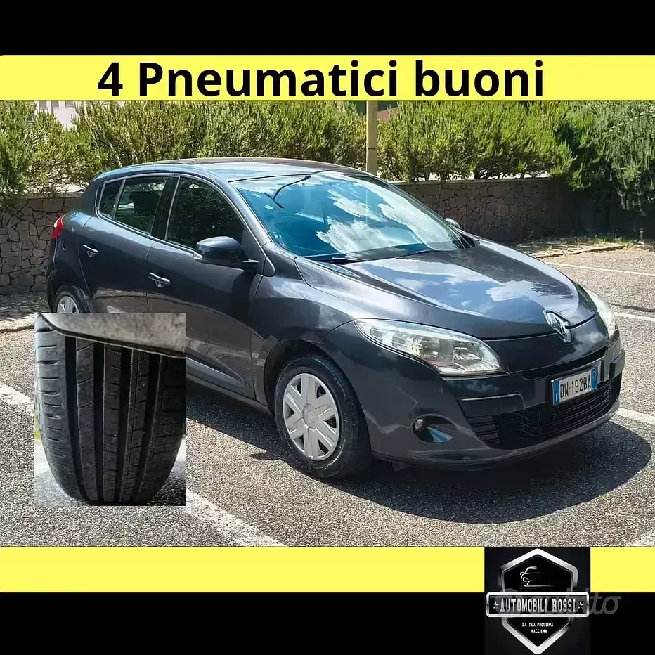Usata Renault Mégane III Dynamique 90 CV (66 kW) 2009 Nero Berlina