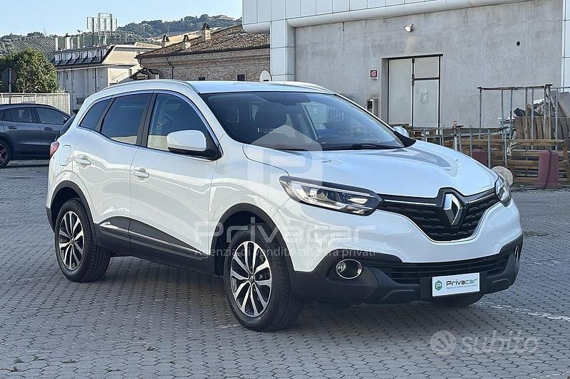 Usata Renault Kadjar Life 110 CV (80 kW) 2017 Bianco SUV