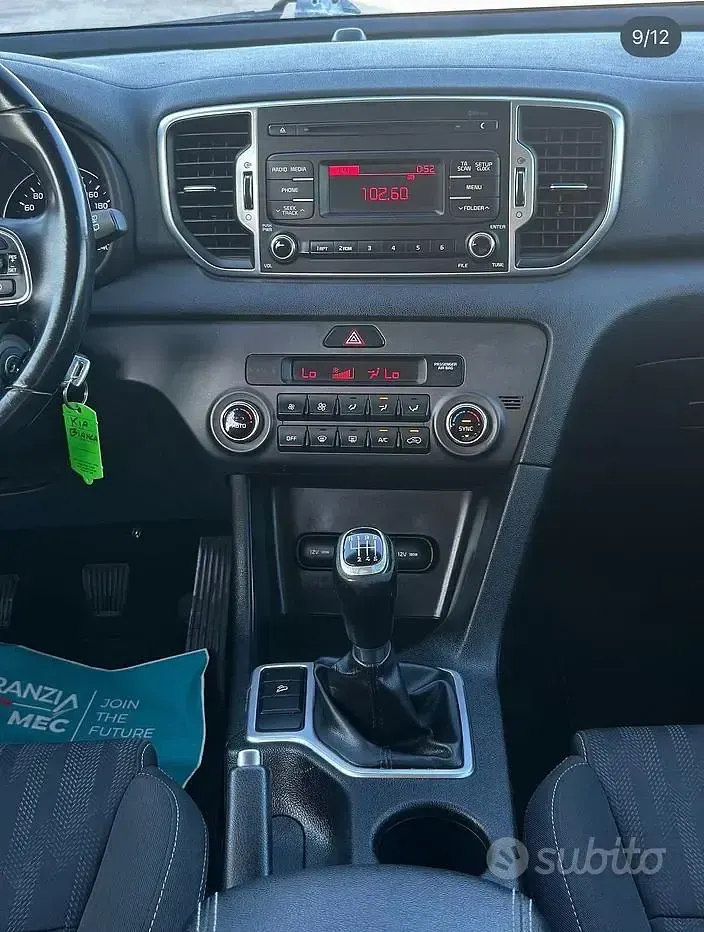 Usata Kia Sportage Active 115 CV (84 kW) 2018 Bianco SUV