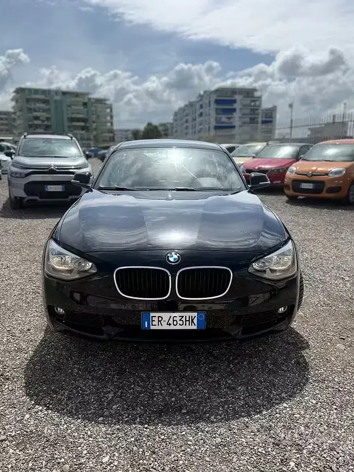 Usata BMW 116 Efficient Dynamics 116 CV (85 kW) 2013 Nero Utilitaria