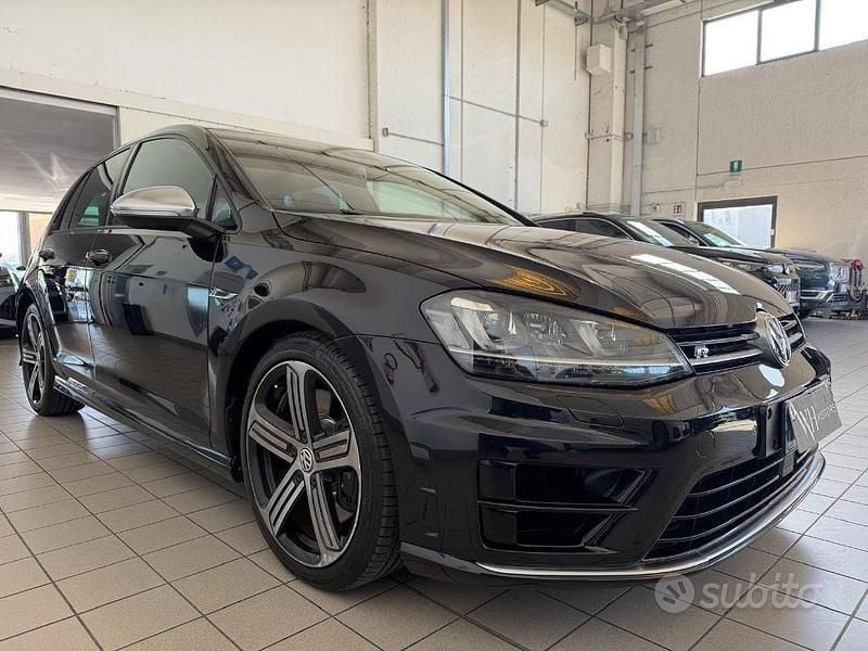 Usata VW Golf VII R 300 CV (220 kW) 2015 Nero Berlina