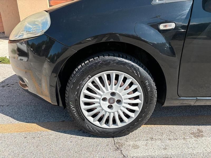 Brugt Fiat Punto 60 HK (44 kW) 2008 Sort Hatchback