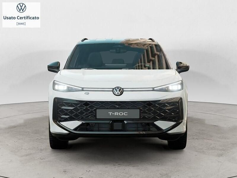 Nuova VW T-Roc R-line 150 CV (110 kW) 2025 Bianco SUV