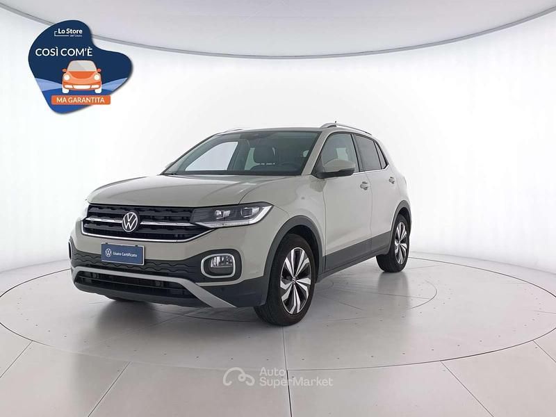 Usata VW T-Cross Advance 110 CV (80 kW) 2023 Ascot grey SUV
