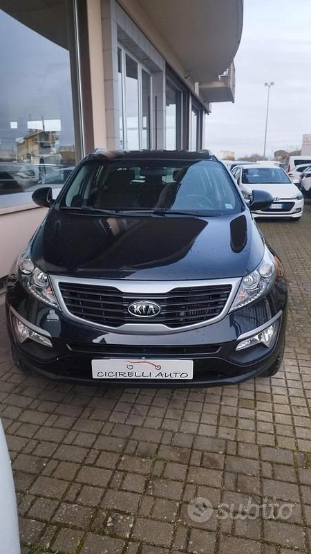 Usata Kia Sportage Active 115 CV (84 kW) 2011 Nero SUV