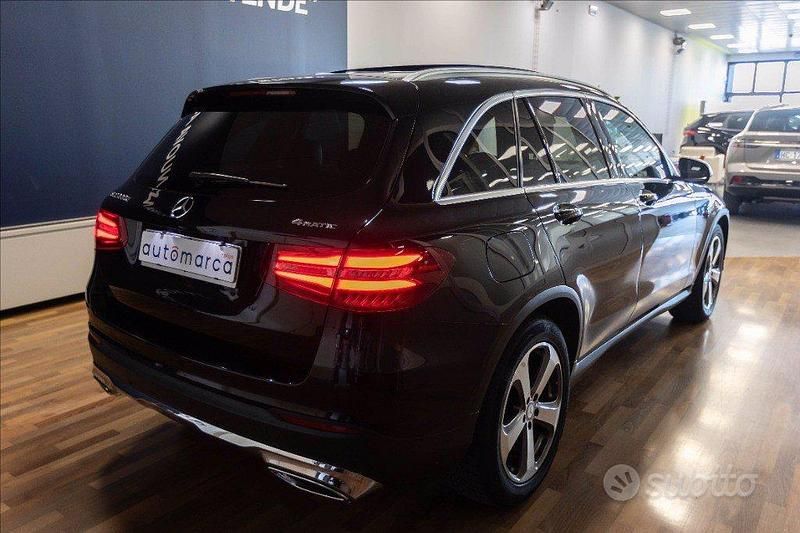 Usata Mercedes GLC220 Executive 170 CV (125 kW) 2016 Nero SUV
