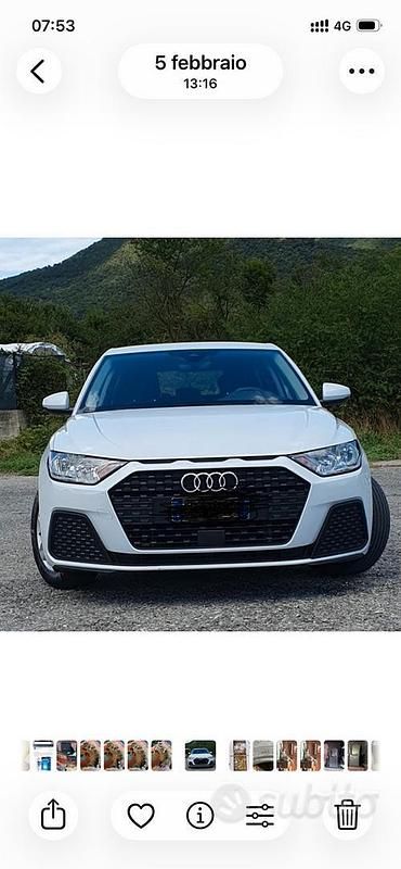 Usata Audi A1 Sportback 110 CV (80 kW) 2023 Bianco Utilitaria