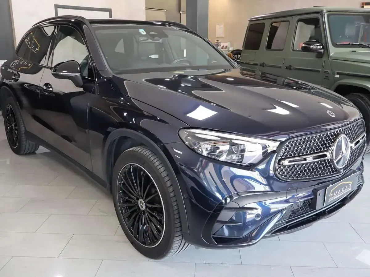 Usata Mercedes GLC220 AMG Line Premium Plus 220 CV (161 kW) 2024 Blu SUV
