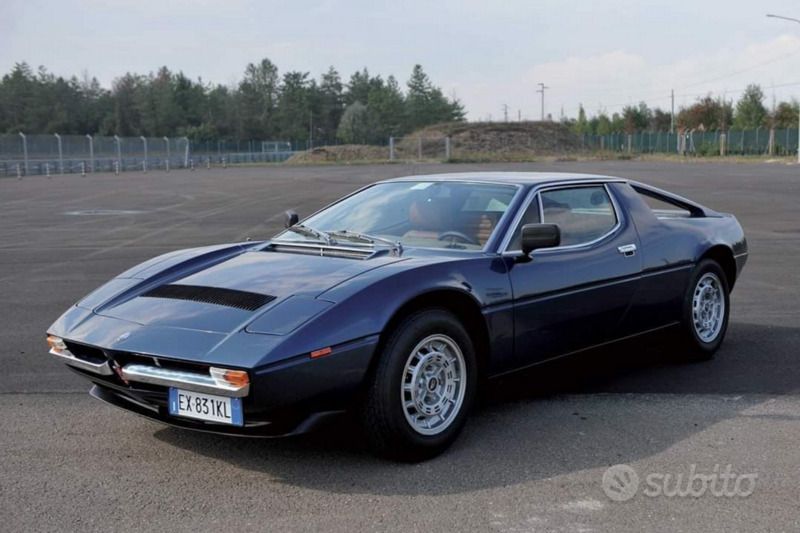 Usata Maserati Merak 1980 Blu Coupé