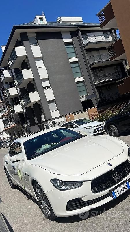 Usata Maserati Ghibli 330 CV (242 kW) 2014 Bianco Berlina