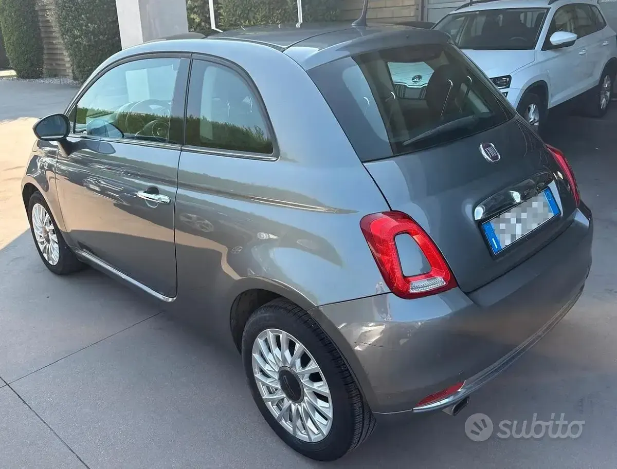 Usata Fiat 500 Lounge 69 CV (50 kW) 2016 Grigio Berlina