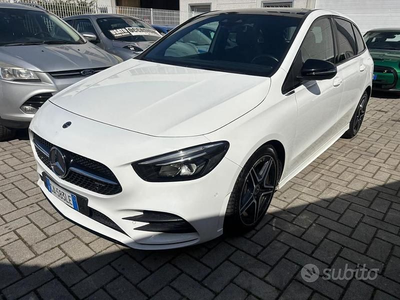 Usata Mercedes B180 Premium 136 CV (100 kW) 2020 Bianco Utilitaria