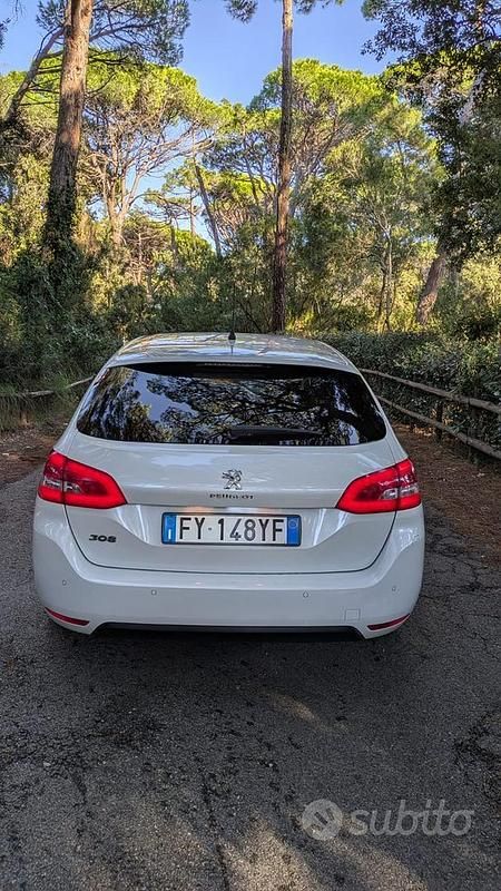 Usata Peugeot 308 SW Business-Line 131 CV (96 kW) 2019 Bianco Station wagon