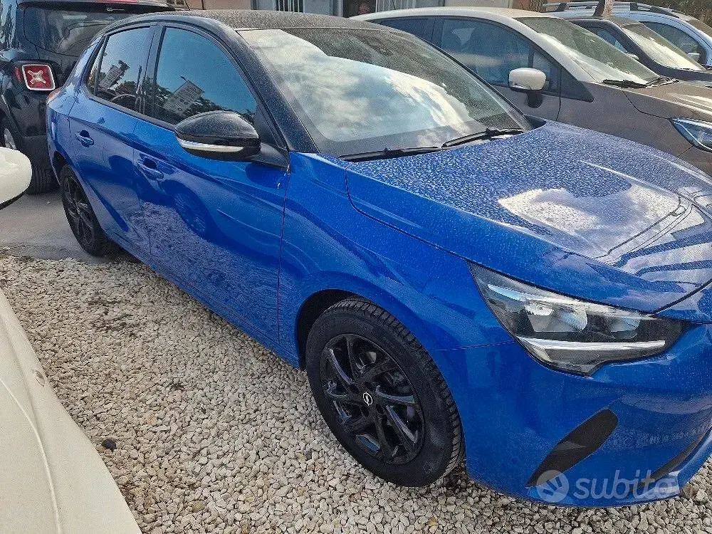 Usata Opel Corsa Elegance 75 CV (55 kW) 2020 Blu Utilitaria