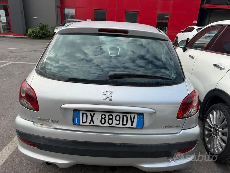 Usata Peugeot 206 73 CV (53 kW) 2009 Grigio Berlina