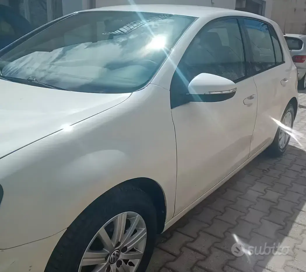 Brugt VW Golf VII Comfortline 105 HK (77 kW) 2012 Hvid Sedan