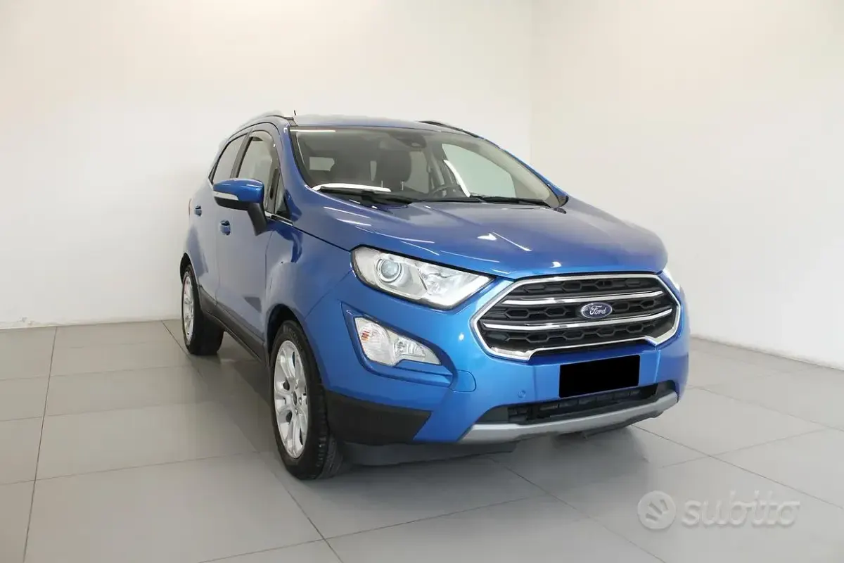 Usata Ford Ecosport Titanium 95 CV (69 kW) 2020 Blu SUV