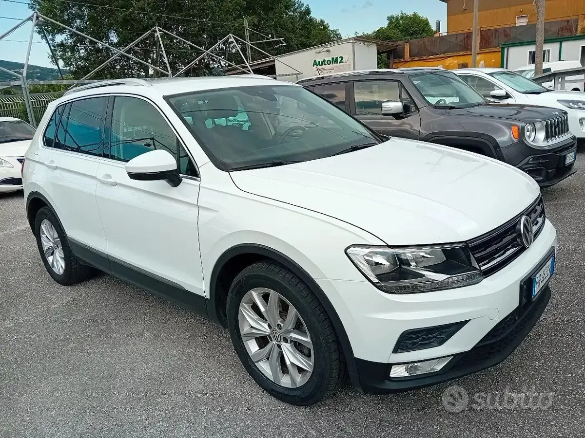Usata VW Tiguan Business 150 CV (110 kW) 2017 Bianco SUV