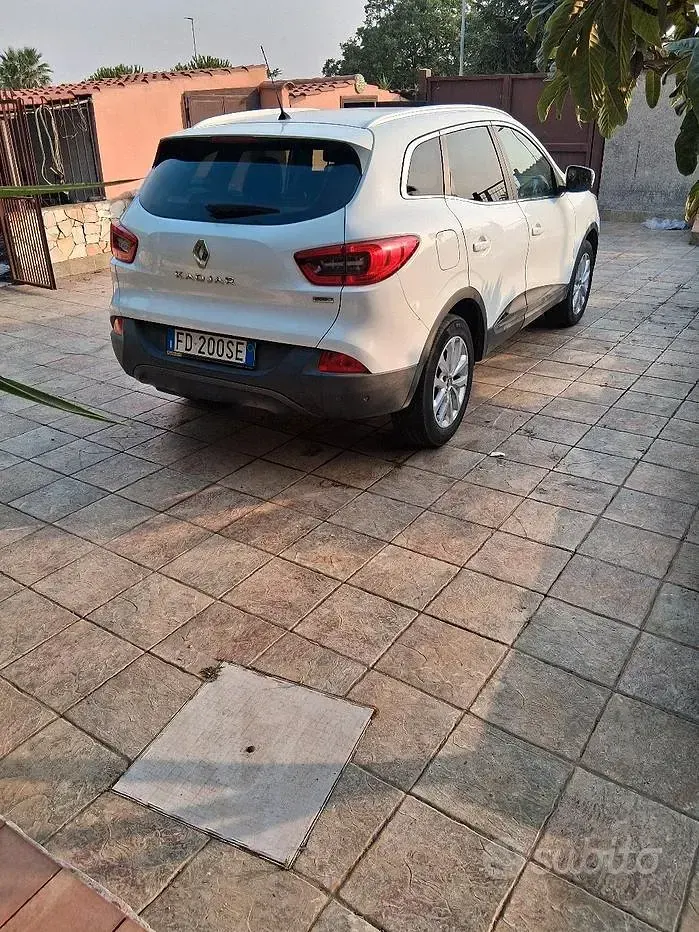Usata Renault Kadjar Intens 110 CV (80 kW) 2016 Bianco SUV