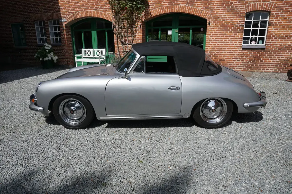 Usata Porsche 356 C 89 CV (65 kW) 1963 Argento Cabrio