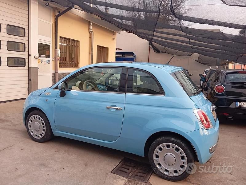 Usata Fiat 500 Sport 100 CV (73 kW) 2008 Blu Berlina