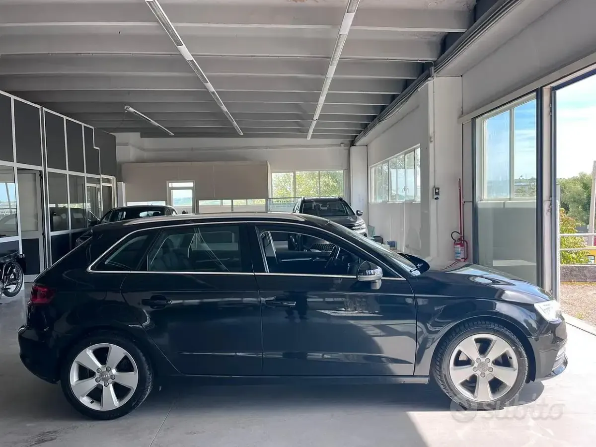 Usata Audi A3 Ambition 110 CV (80 kW) 2016 Nero Berlina
