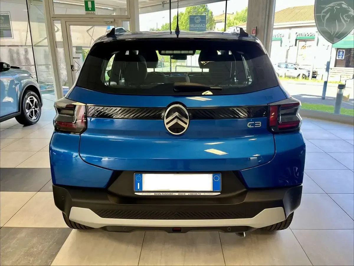 Nuova Citroën C3 110 CV (80 kW) 2026 Bright blue SUV