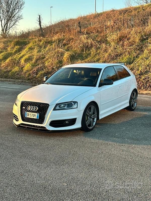 Usata Audi S3 265 CV (194 kW) 2008 Bianco Berlina