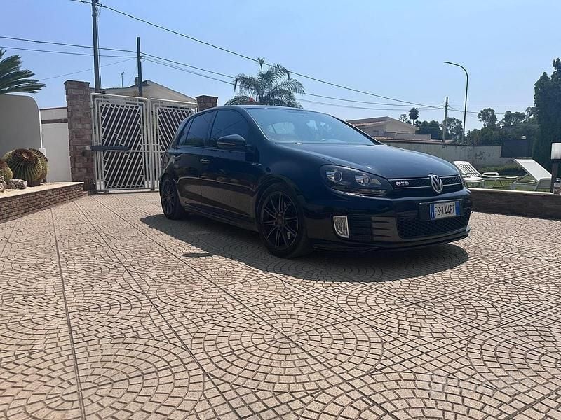 Usata VW Golf VII GTD 170 CV (125 kW) 2012 Nero Berlina
