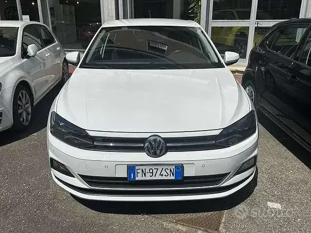 Usata VW Polo Highline 95 CV (69 kW) 2018 Bianco Utilitaria