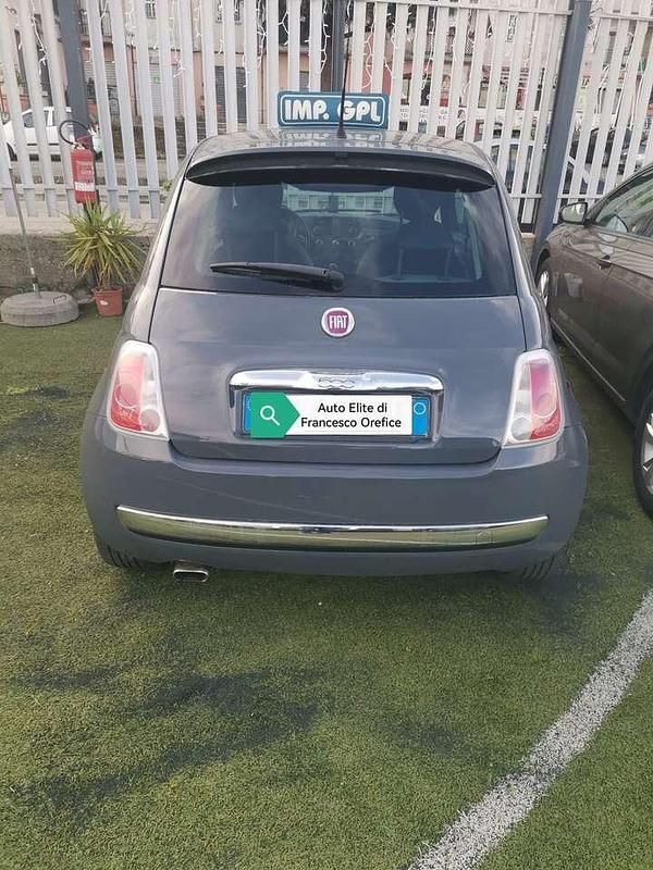 Usata Fiat 500 Lounge 86 CV (63 kW) 2012 Grigio Utilitaria