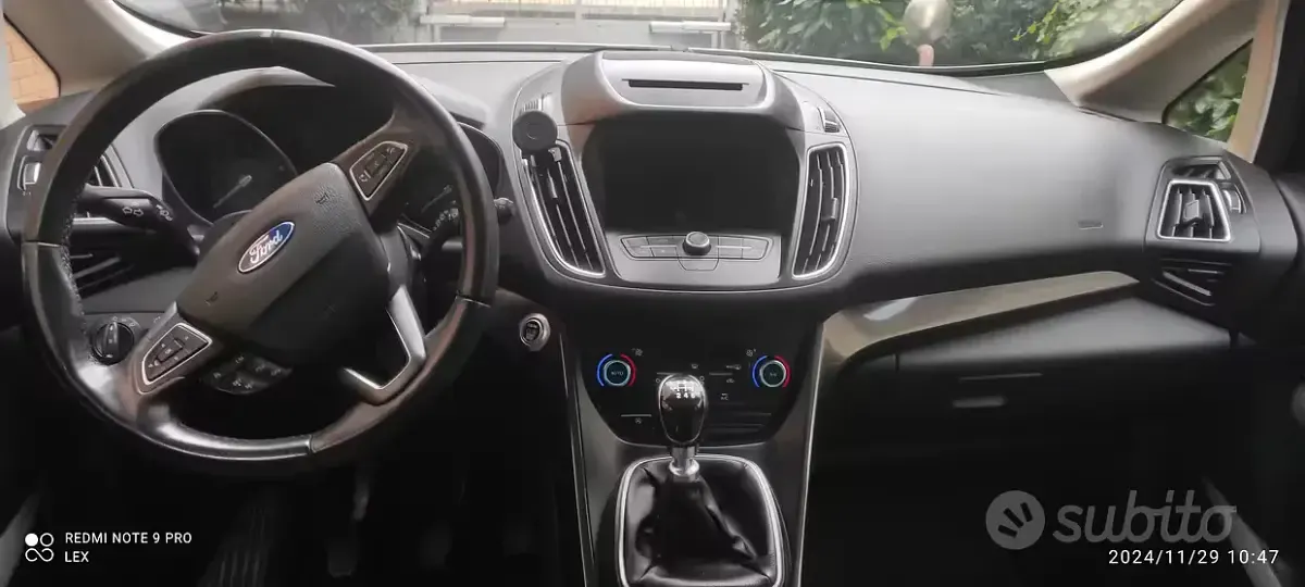 Usata Ford C-MAX 125 CV (91 kW) 2016 Bianco Monovolume