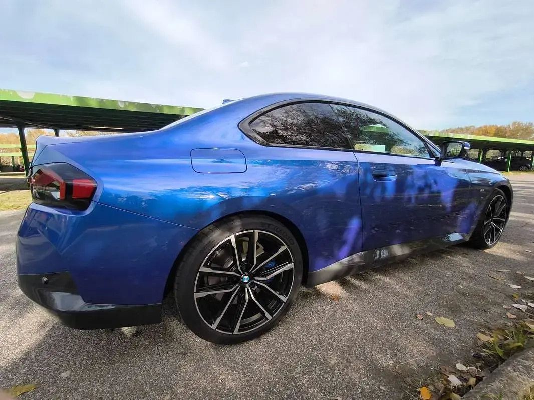 Usata BMW 220 M Sport 190 CV (139 kW) 2022 Blu/azzurro Coupé