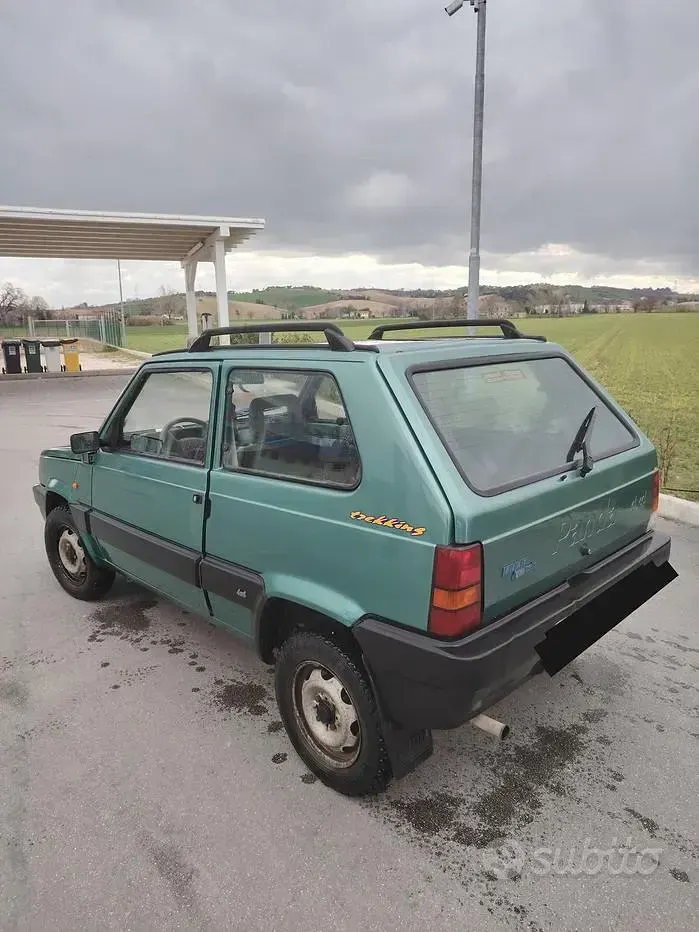 Usata Fiat Panda 4x4 Trekking 54 CV (39 kW) 1998 Verde Utilitaria