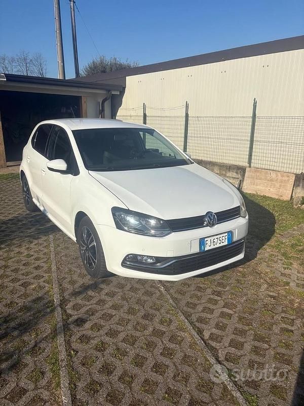 Usata VW Polo Comfortline 75 CV (55 kW) 2017 Bianco Berlina