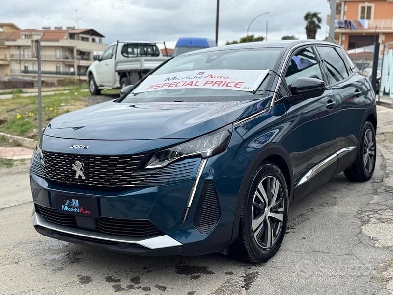 Brugt Peugeot 3008 Allure 131 HK (96 kW) 2022 Blå Stationcar