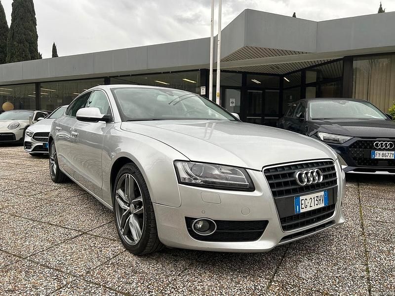 Usata Audi A5 Advanced 143 CV (105 kW) 2011 Grigio Coupé
